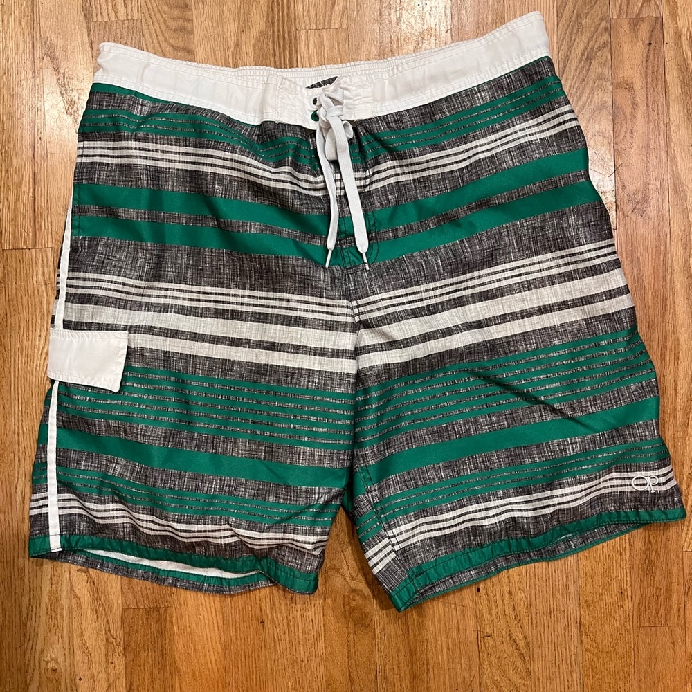 OP Ocean Pacific men’s XL (40-42) long board shorts. Gently used.  Mesh lined.